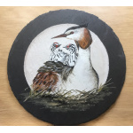 birds-slates-giifts-great-crested-grebe-10-inch